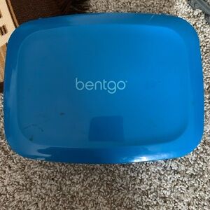 Bentgo Kids' Chill Leak-Proof Lunch Bento Box - Electric Blue: Solid Pattern